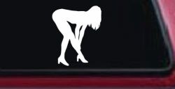 Sexy Girl Car or Truck Window Decal Sticker