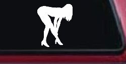 Sexy Girl Car or Truck Window Decal Sticker