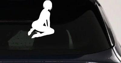 Sexy Girl Vinyl Decal Sticker for Car Truck Window Auto Graphic