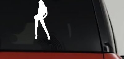 Sexy Girl Car Truck Window Decal Vinyl Sticker Auto Body Art