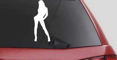 Sexy Girl Car Truck Window Decal Vinyl Sticker Auto Body Art