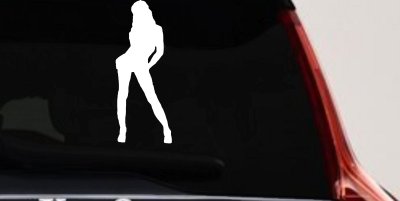 Sexy Girl Car Truck Window Decal Vinyl Sticker Auto Body Art