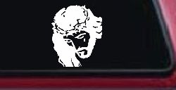 Jesus with tear Christian Car or Truck Window Decal Sticker