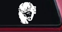 Jesus with tear Christian Car or Truck Window Decal Sticker