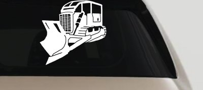 Rome Plow Bulldozer Military Decal Sticker - Car Truck Window Vinyl
