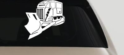 Rome Plow Bulldozer Military Decal Sticker for Car Truck Window