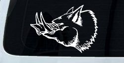 Wild Boar Hog Hunting Car or Truck Window Decal Sticker