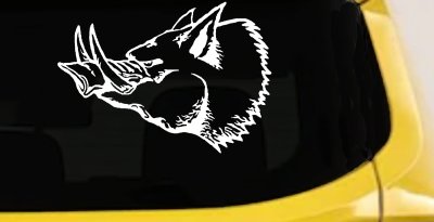 Wild Boar Hog Hunting Decal Sticker Car Truck Window Vinyl