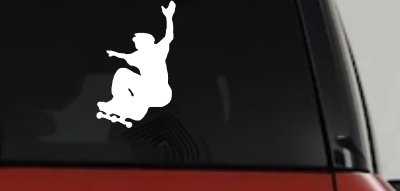 Freestyle Skateboarding Decal Car Truck Window Sticker Vinyl Art