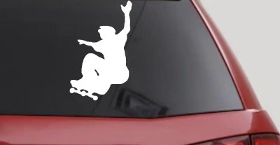 Freestyle Skateboarding Decal Car Truck Window Sticker Vinyl Art