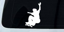 Free Style Skate Boarding Car or Truck Window Decal Sticker