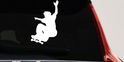 Freestyle Skateboarding Decal Car Truck Window Sticker Vinyl Art