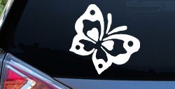 Butterfly Butterflies Car or Truck Window Decal Sticker