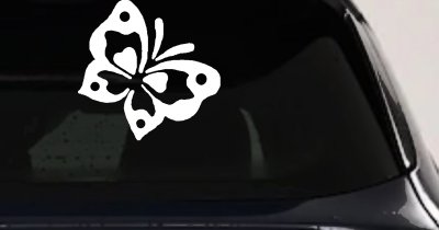 Butterfly Decal for Car Truck Window Vinyl Sticker