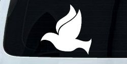 Dove Christian Car or Truck Window Decal Sticker