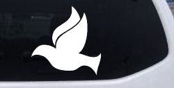 Dove Christian Car or Truck Window Decal Sticker