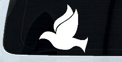 Dove Christian Car or Truck Window Decal Sticker