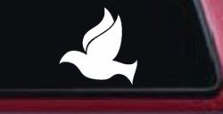 Dove Christian Car or Truck Window Decal Sticker