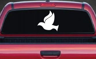 Dove Christian Car or Truck Window Decal Sticker