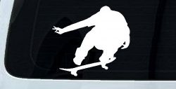 Skate Boarding Car or Truck Window Decal Sticker