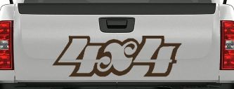 4X4 Off Road Car or Truck Window Decal Sticker (Brown)