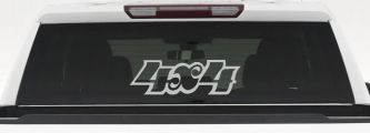 4X4 Off Road Car or Truck Window Decal Sticker (Light Gray)