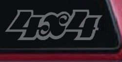4X4 Off Road Car or Truck Window Decal Sticker (Silver)