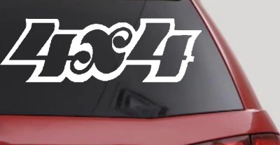 4X4 Off Road Vinyl Decal for Car or Truck Windows Adventure Sticker
