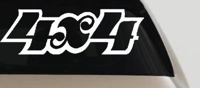 4X4 Off Road Vinyl Decal for Car or Truck Windows Adventure Sticker