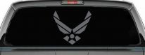 US Air Force Military Car or Truck Window Decal Sticker (Silver)