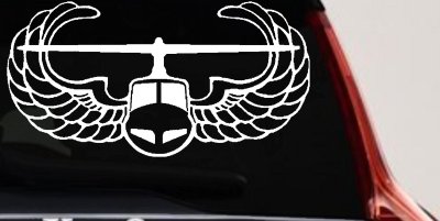 Air Assault Airborne Military Car or Truck Vinyl Window Decal Sticker