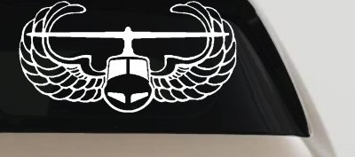 Air Assault Airborne Military Car or Truck Vinyl Window Decal Sticker