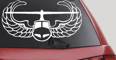 Air Assault Airborne Military Car or Truck Vinyl Window Decal Sticker