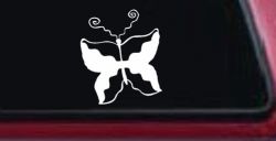 Tribal Butterfly Butterflies Car or Truck Window Decal Sticker