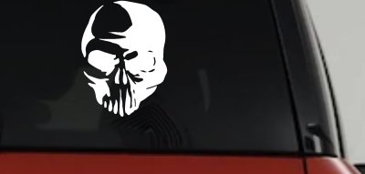 Tribal Skull Decal Sticker for Car Truck Window Vinyl Art