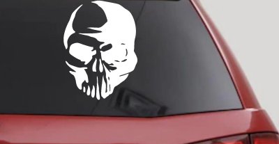 Tribal Skull Decal Sticker for Car Truck Window Vinyl Art