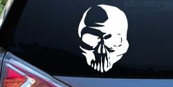 Tribal Skull Car or Truck Window Decal Sticker