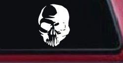 Tribal Skull Car or Truck Window Decal Sticker