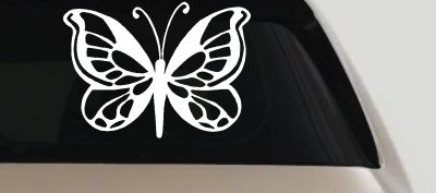 Butterfly Car Window Decal Vinyl Sticker Truck Laptop Decor