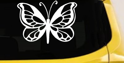 Butterfly Car Window Decal Vinyl Sticker Truck Laptop Decor
