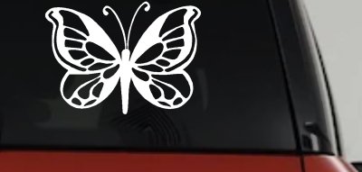 Butterfly Car Window Decal Vinyl Sticker Truck Laptop Decor