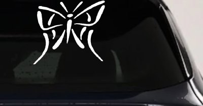 Tribal Butterfly Car Truck Window Vinyl Decal Sticker Decor