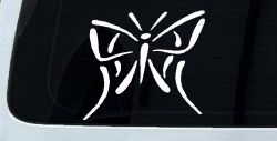 Tribal Butterfly Butterflies Car or Truck Window Decal Sticker