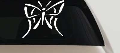 Tribal Butterfly Car Truck Window Vinyl Decal Sticker Decor