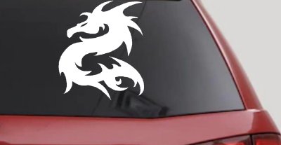Tribal Dragon Decal for Car Truck Window Vinyl Sticker Art