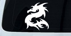 Tribal Dragon Car or Truck Window Decal Sticker