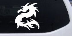 Tribal Dragon Car or Truck Window Decal Sticker
