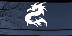 Tribal Dragon Car or Truck Window Decal Sticker