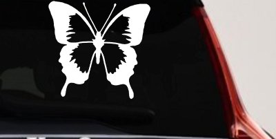 Butterfly Window Decal Sticker for Cars Trucks Vinyl Art