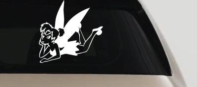 Tinkerbell Fairy Tale Decal for Cars Trucks Windows Fun Sticker